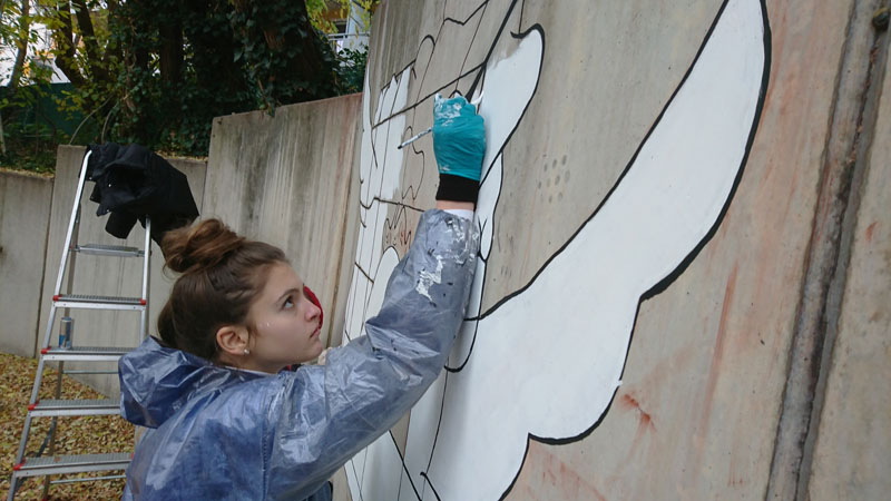 StreetART-Malaktion 7cb 21/22